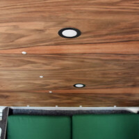 Holzdecke im VW-Bus