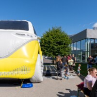 ID Buzz Hüpfburg Volkswagen