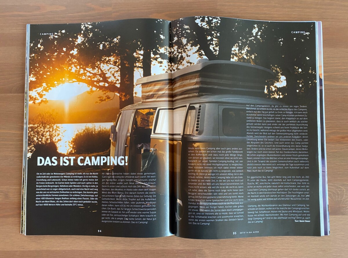 Top 5 Camping-Zeitschriften - The Bullishow