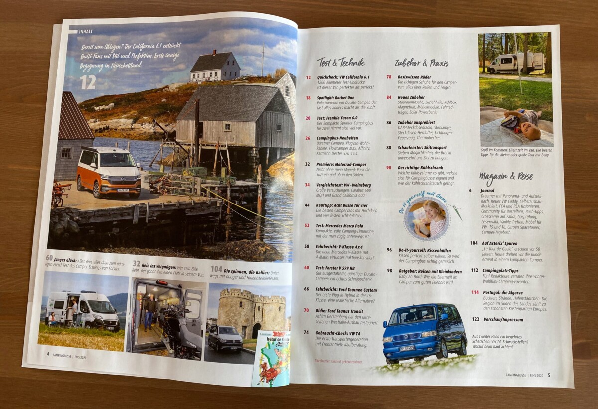 Top 5 Camping-Zeitschriften - The Bullishow
