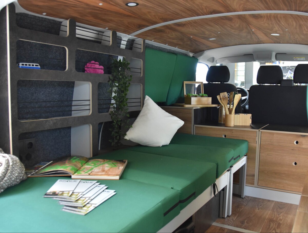 VW-Busausbau Gemütlichkeit