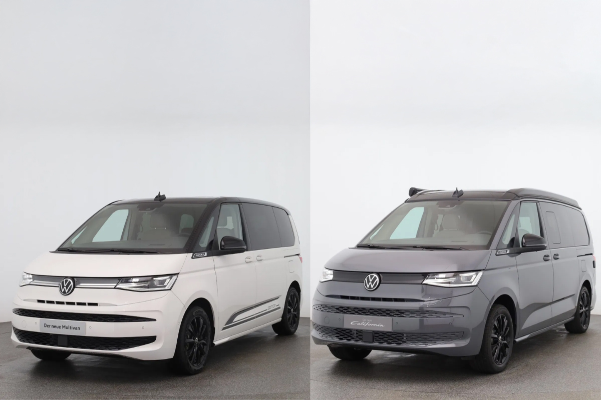 Unterschiede VW Multivan T7 und VW California T7